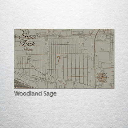 Stone Park, Illinois Street Map