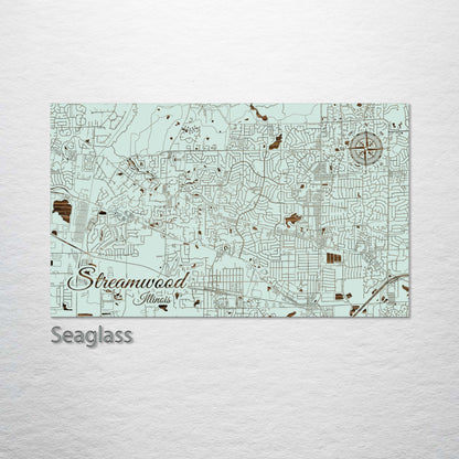 Streamwood, Illinois Street Map