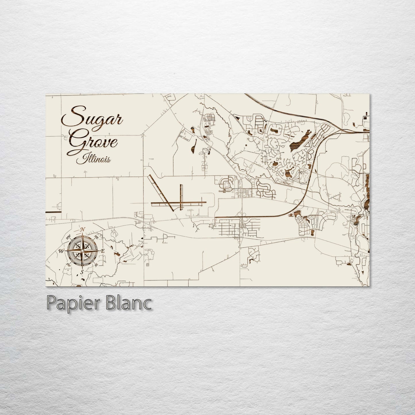 Sugar Grove, Illinois Street Map