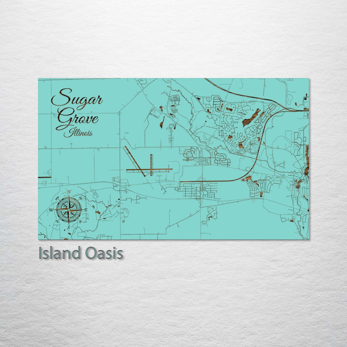 Sugar Grove, Illinois Street Map