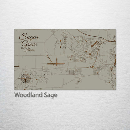 Sugar Grove, Illinois Street Map