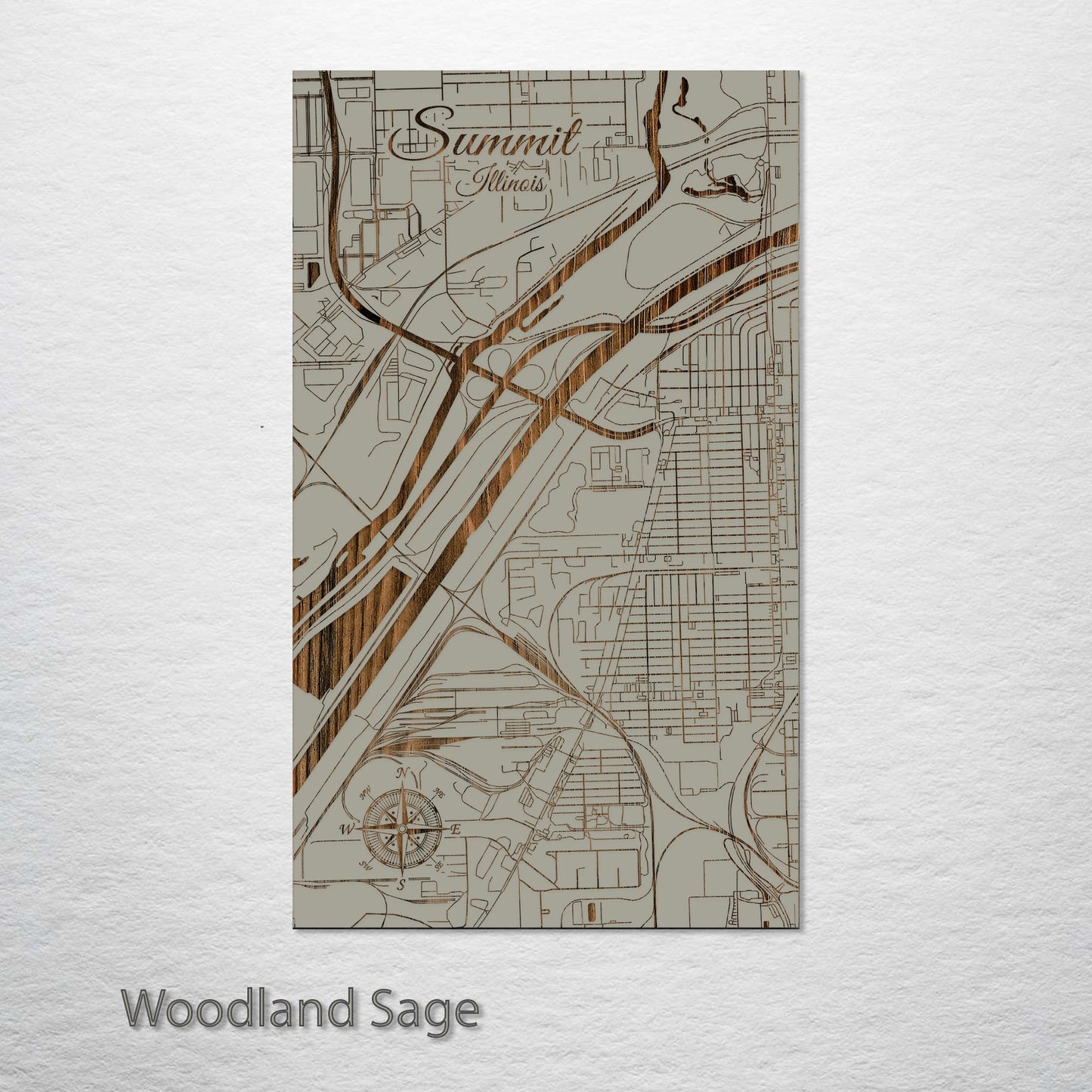 Summit, Illinois Street Map