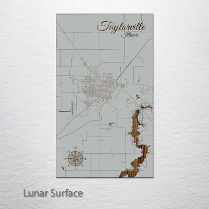Taylorville, Illinois Street Map