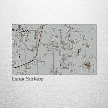 Troy, Illinois Street Map