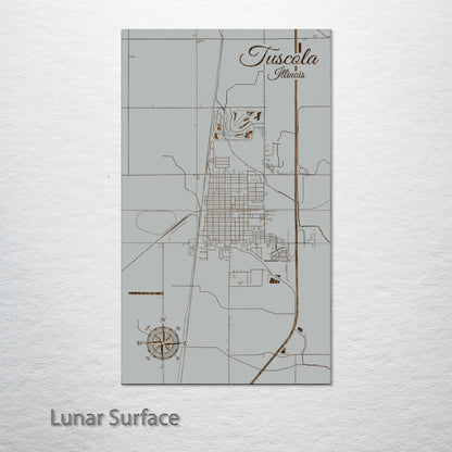 Tuscola, Illinois Street Map