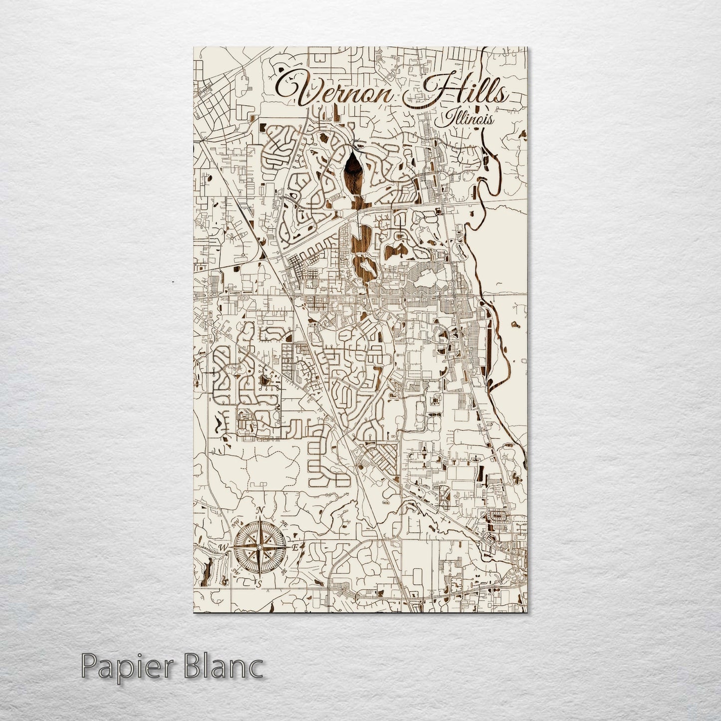 Vernon Hills, Illinois Street Map