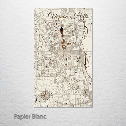 Vernon Hills, Illinois Street Map