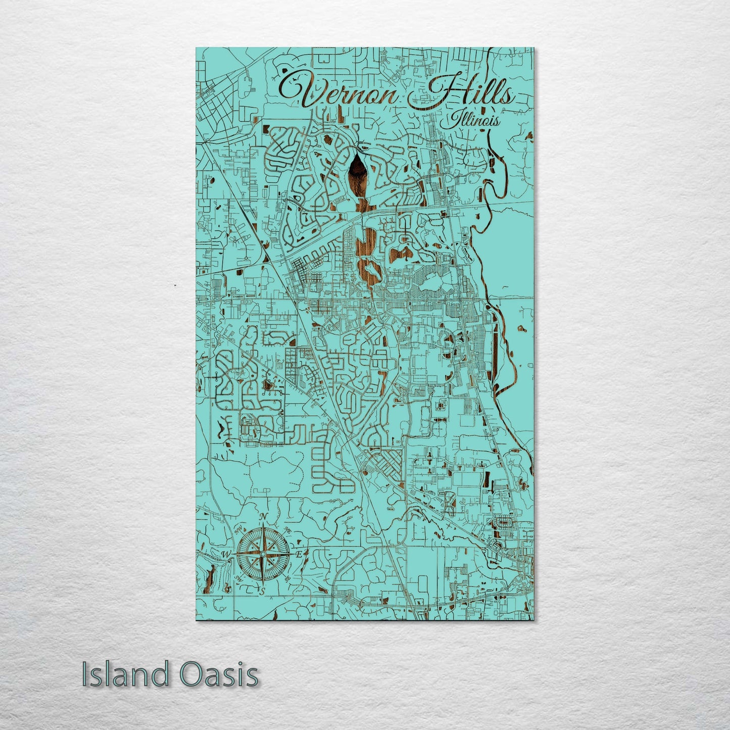 Vernon Hills, Illinois Street Map