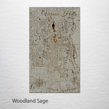 Vernon Hills, Illinois Street Map