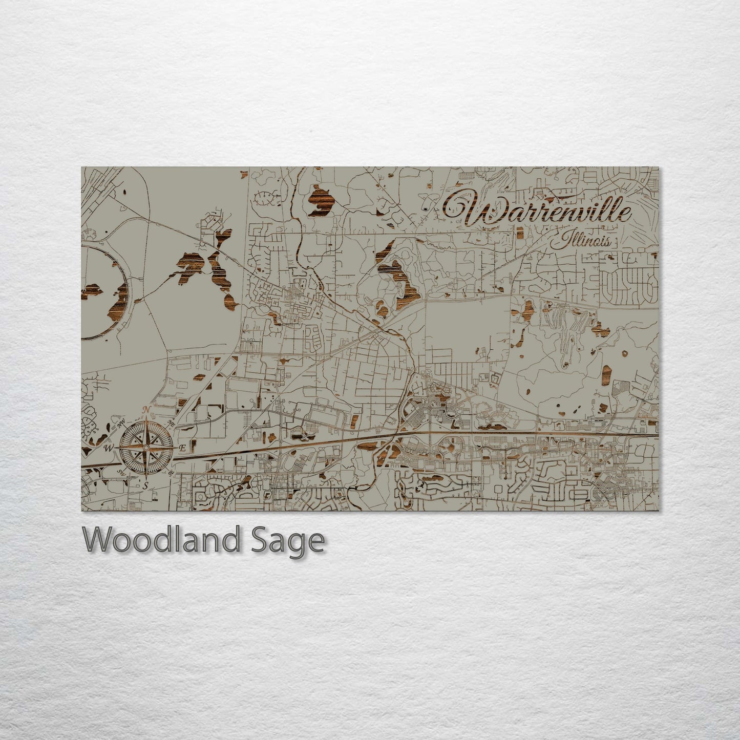 Warrenville, Illinois Street Map