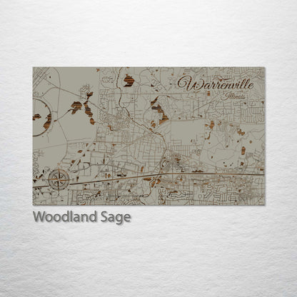 Warrenville, Illinois Street Map