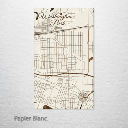 Washington Park, Illinois Street Map