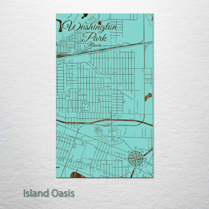 Washington Park, Illinois Street Map