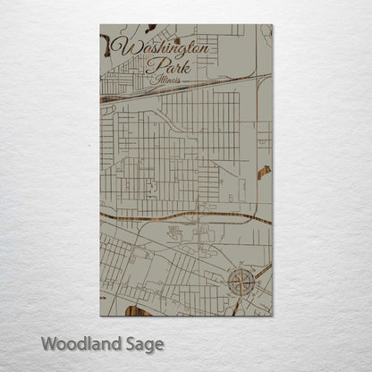 Washington Park, Illinois Street Map