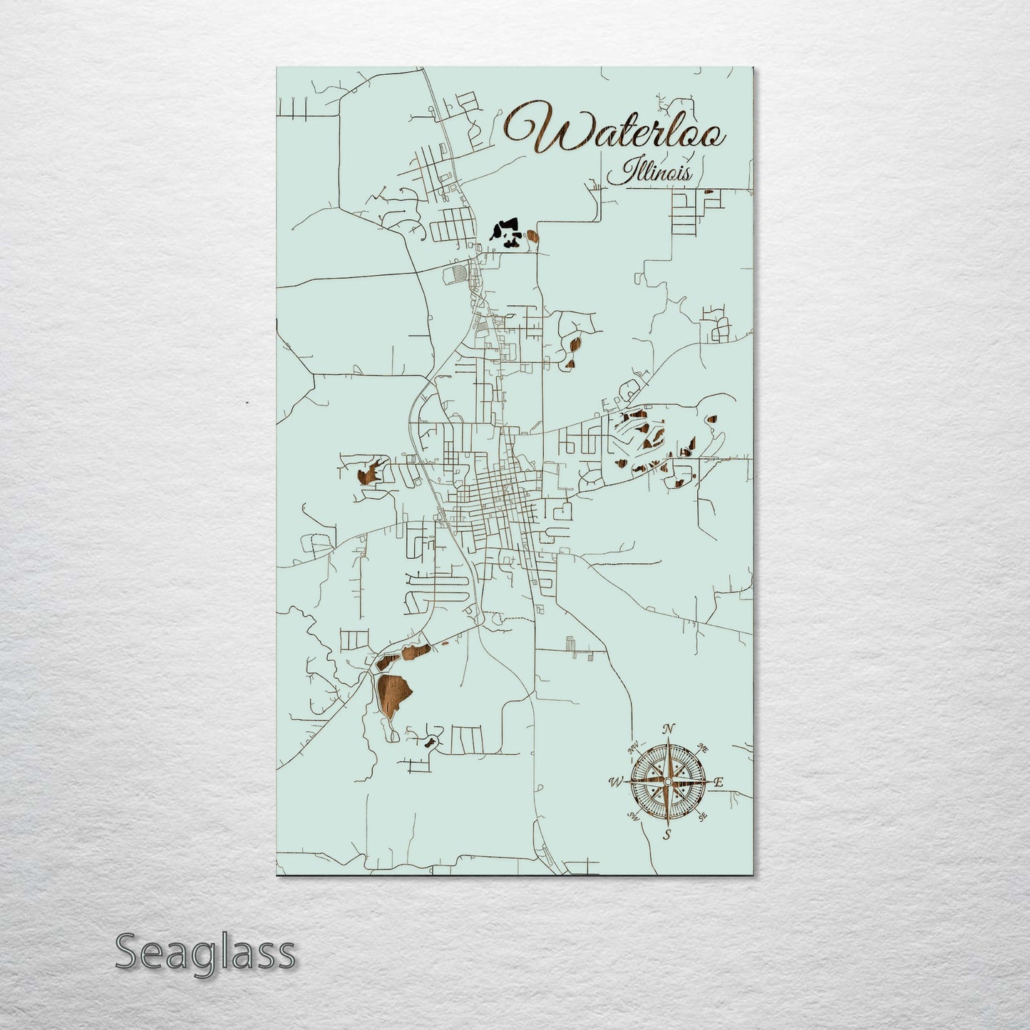 Waterloo, Illinois Street Map