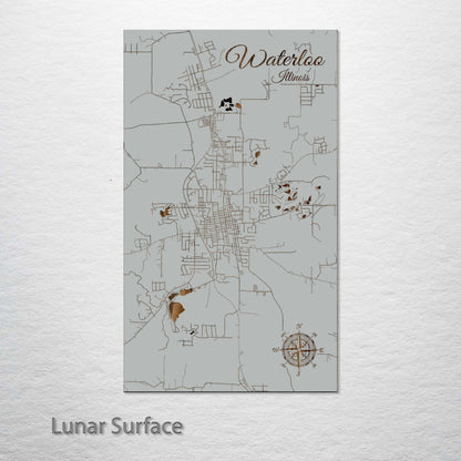 Waterloo, Illinois Street Map