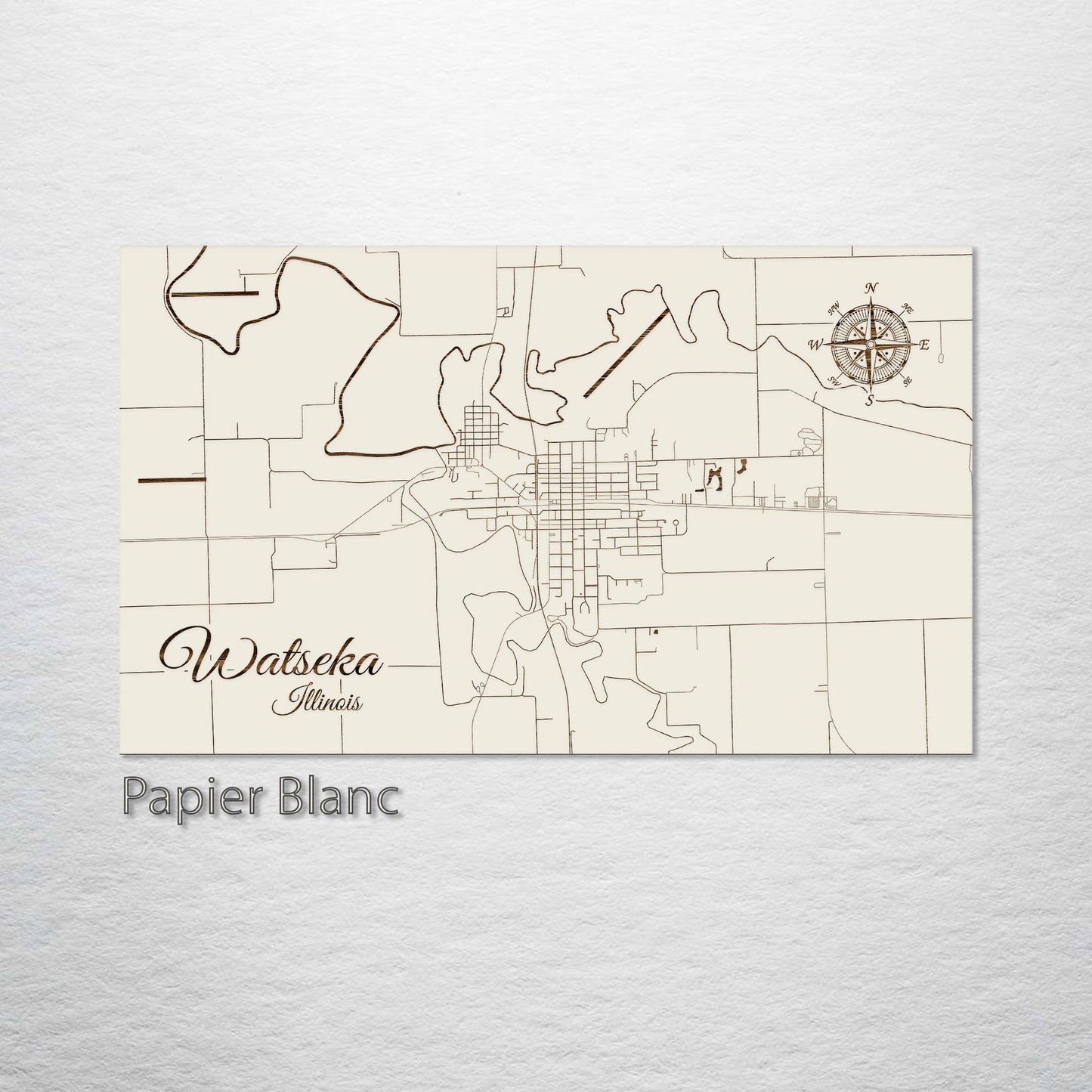 Watseka, Illinois Street Map