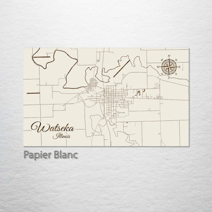 Watseka, Illinois Street Map