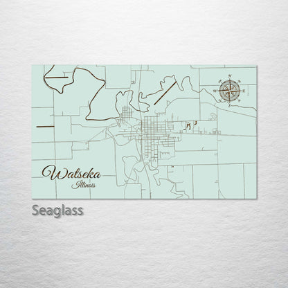 Watseka, Illinois Street Map