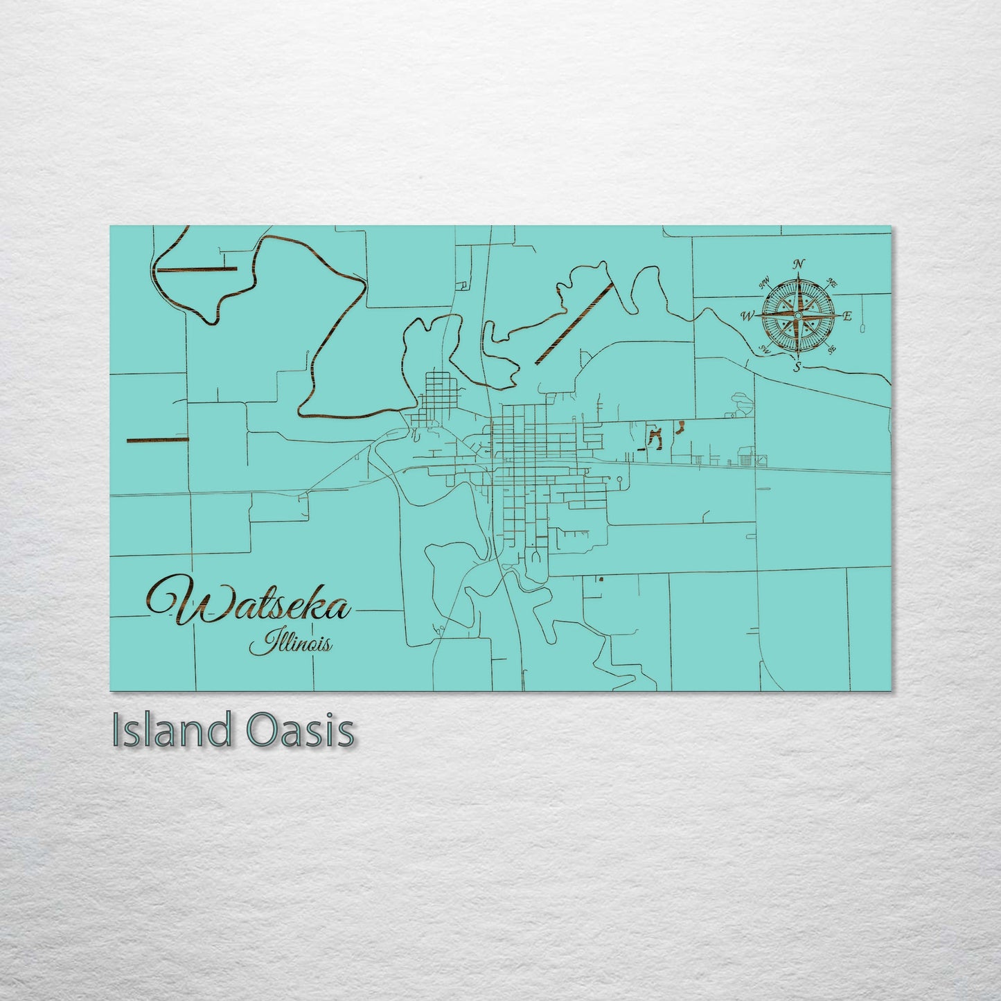 Watseka, Illinois Street Map