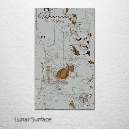 Wauconda, Illinois Street Map