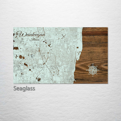 Waukegan, Illinois Street Map