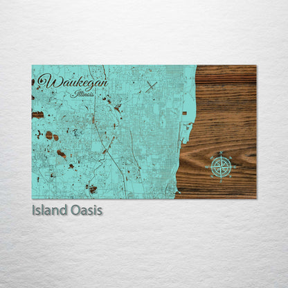 Waukegan, Illinois Street Map