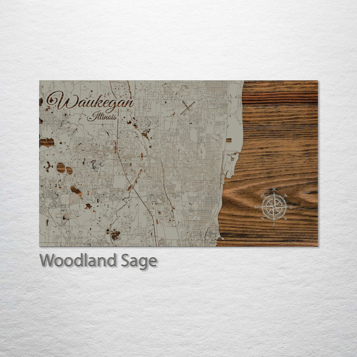 Waukegan, Illinois Street Map