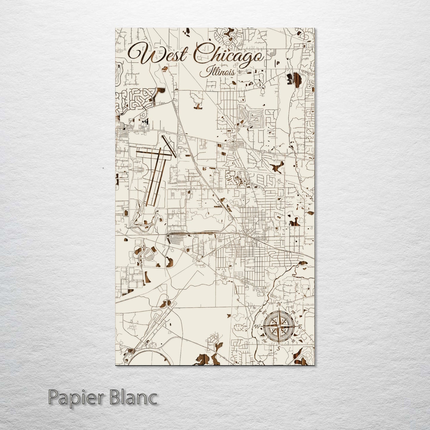 West Chicago, Illinois Street Map