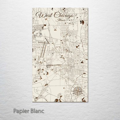 West Chicago, Illinois Street Map