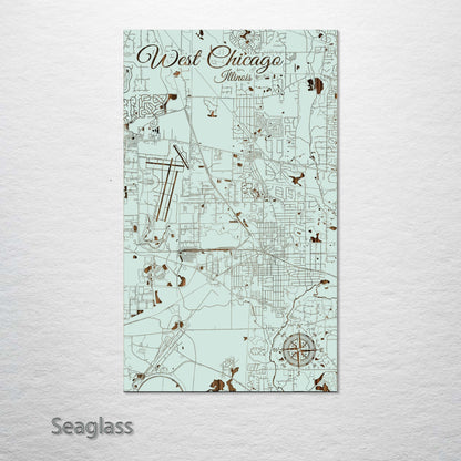 West Chicago, Illinois Street Map