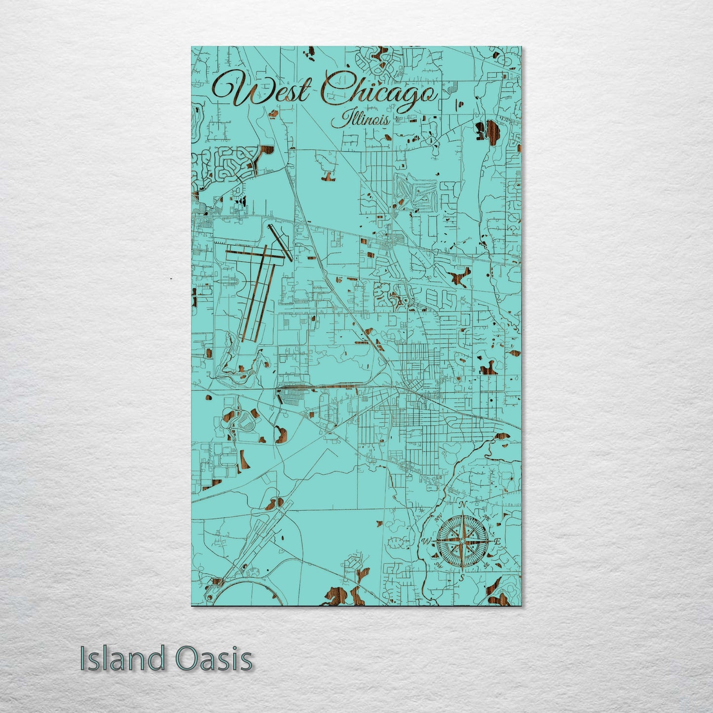 West Chicago, Illinois Street Map