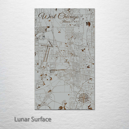 West Chicago, Illinois Street Map