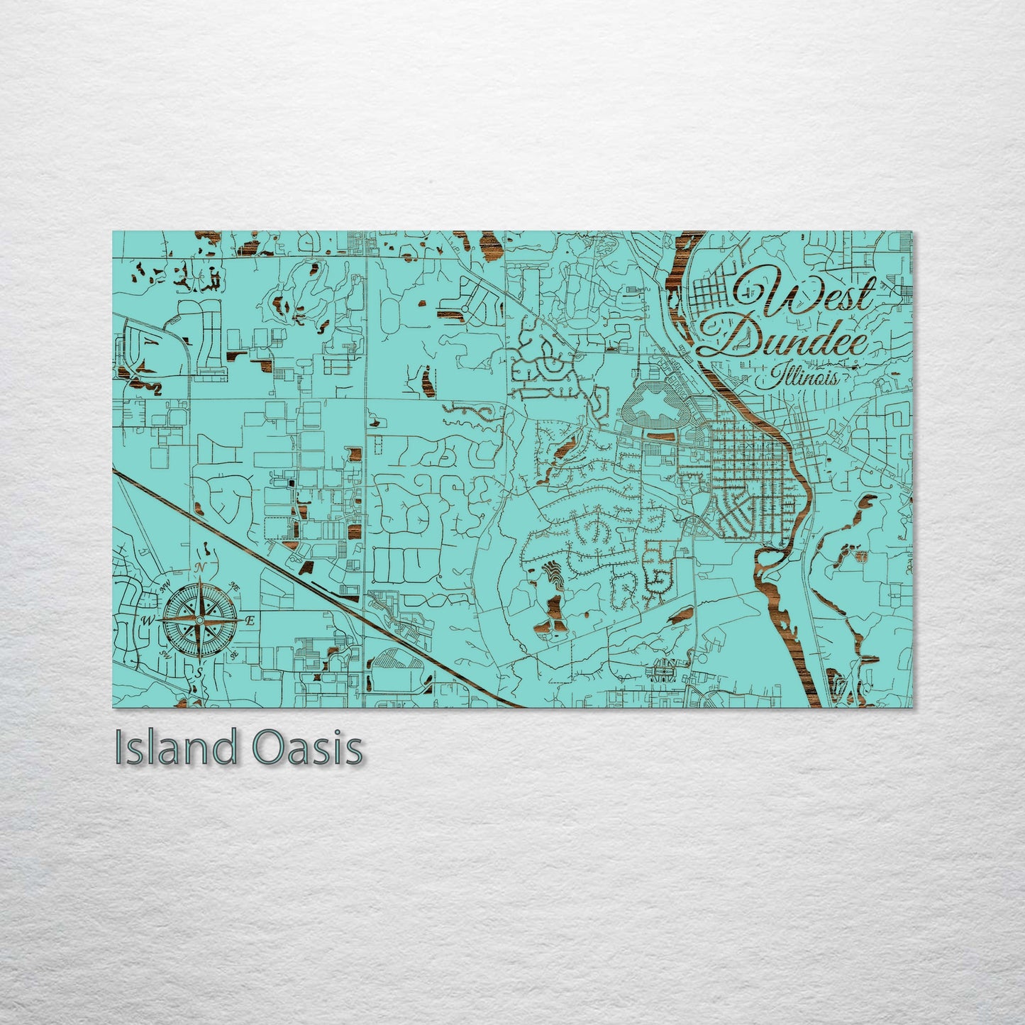 West Dundee, Illinois Street Map