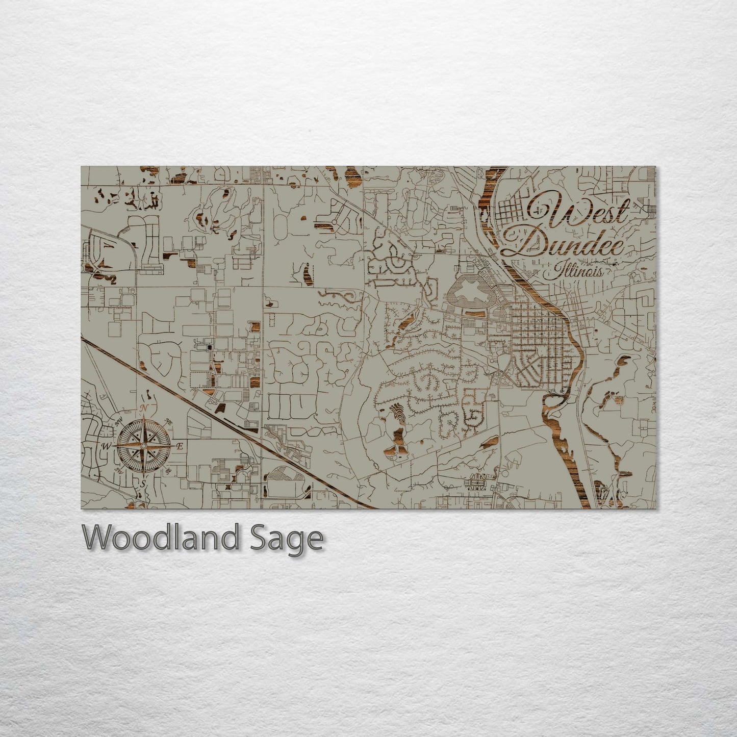 West Dundee, Illinois Street Map