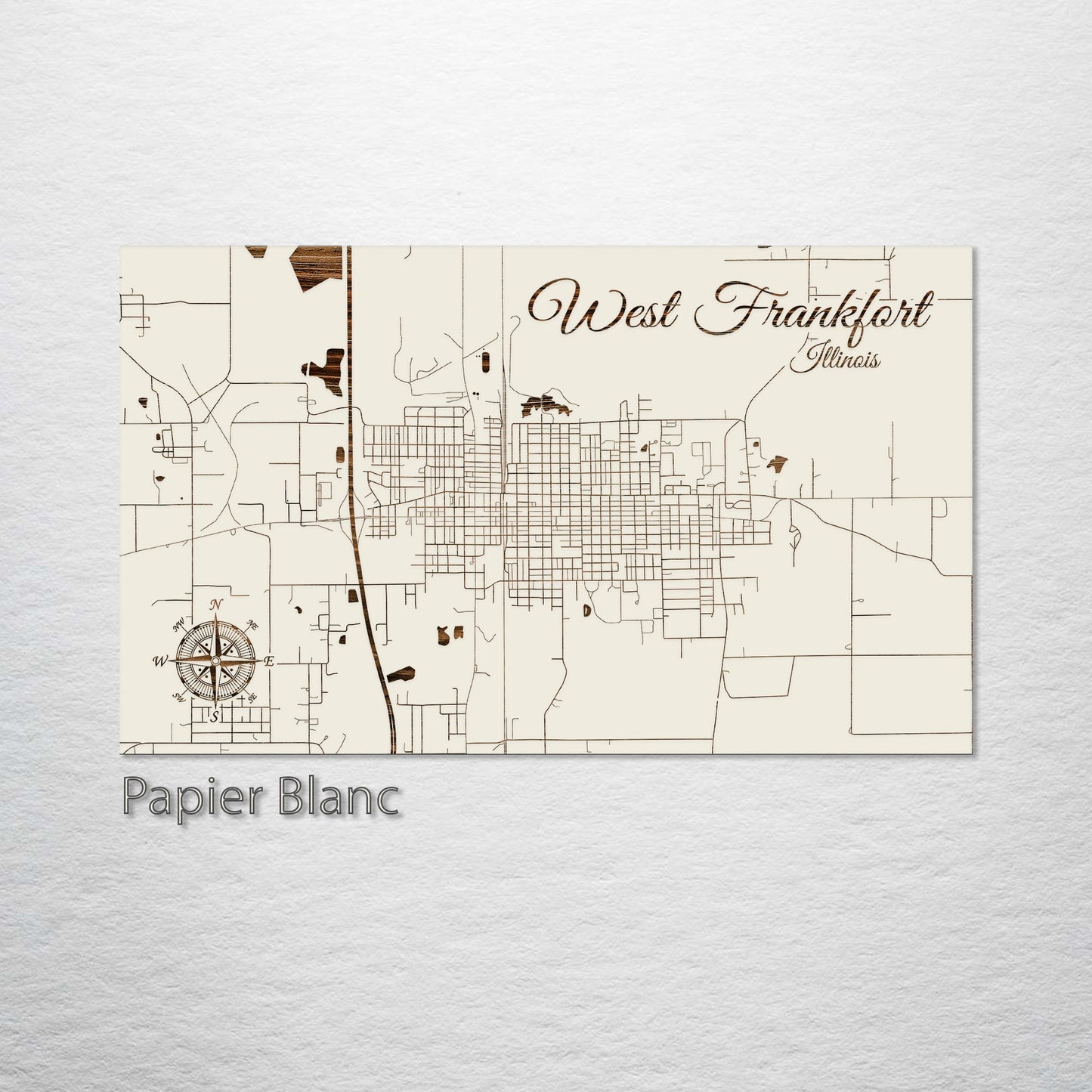 West Frankfort, Illinois Street Map