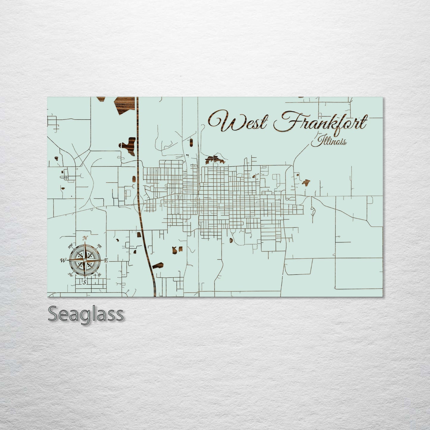 West Frankfort, Illinois Street Map