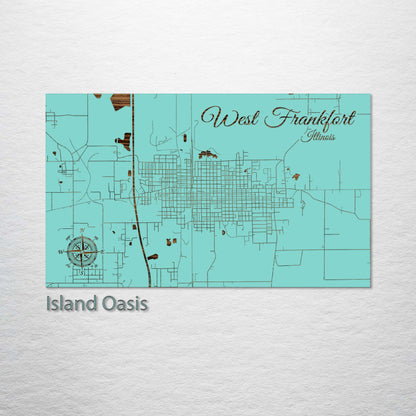 West Frankfort, Illinois Street Map