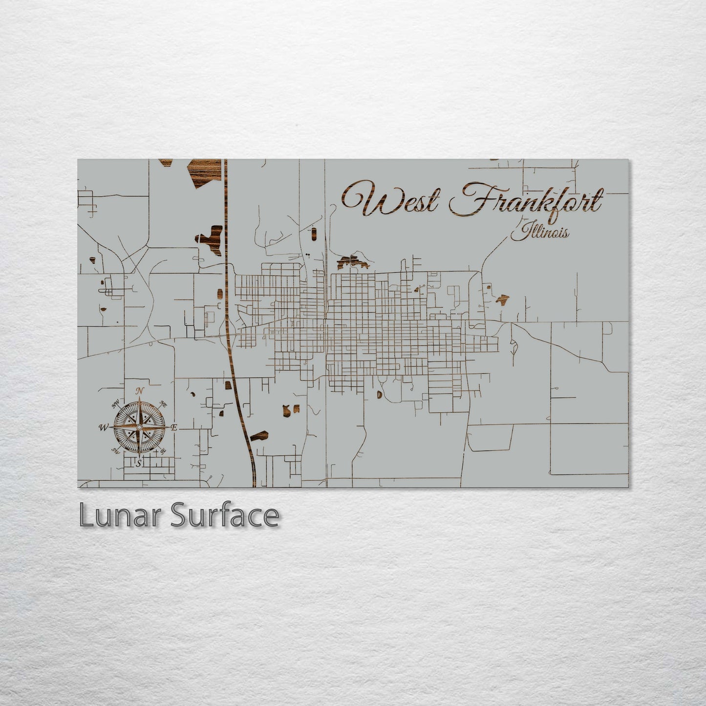 West Frankfort, Illinois Street Map