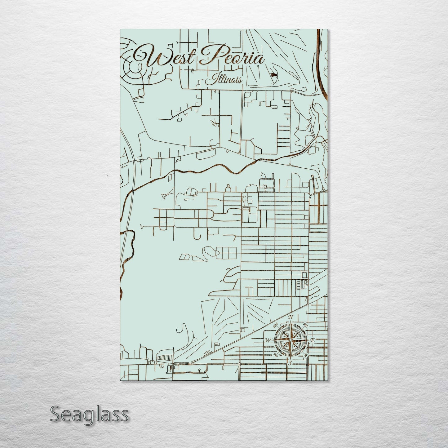 West Peoria, Illinois Street Map