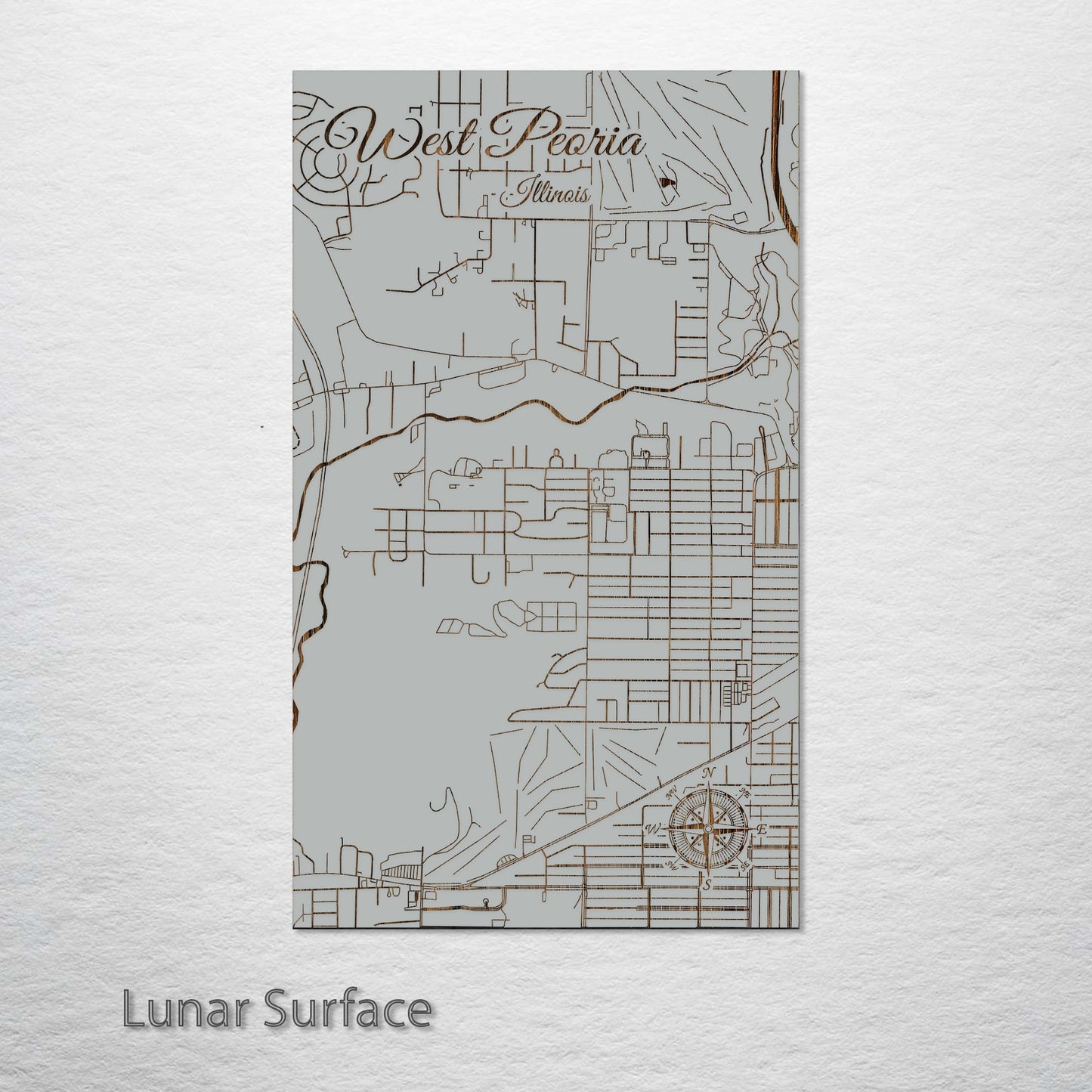 West Peoria, Illinois Street Map