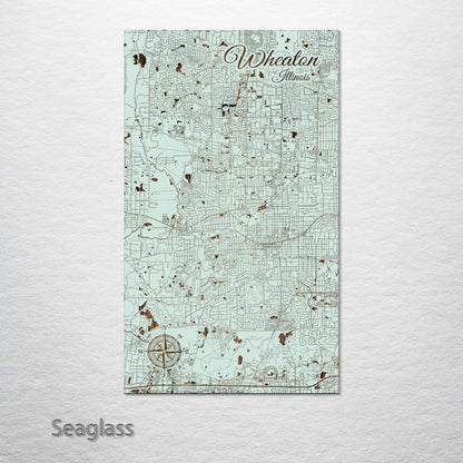 Wheaton, Illinois Street Map