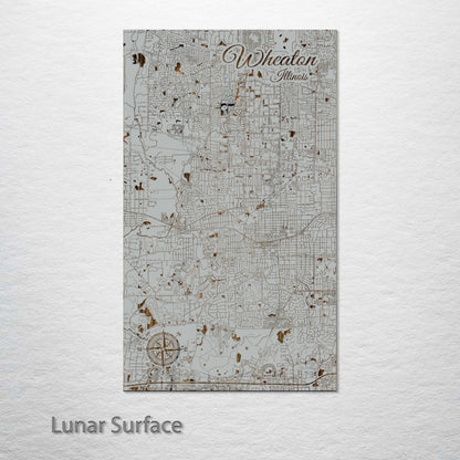 Wheaton, Illinois Street Map