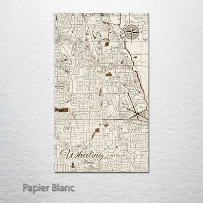 Wheeling, Illinois Street Map