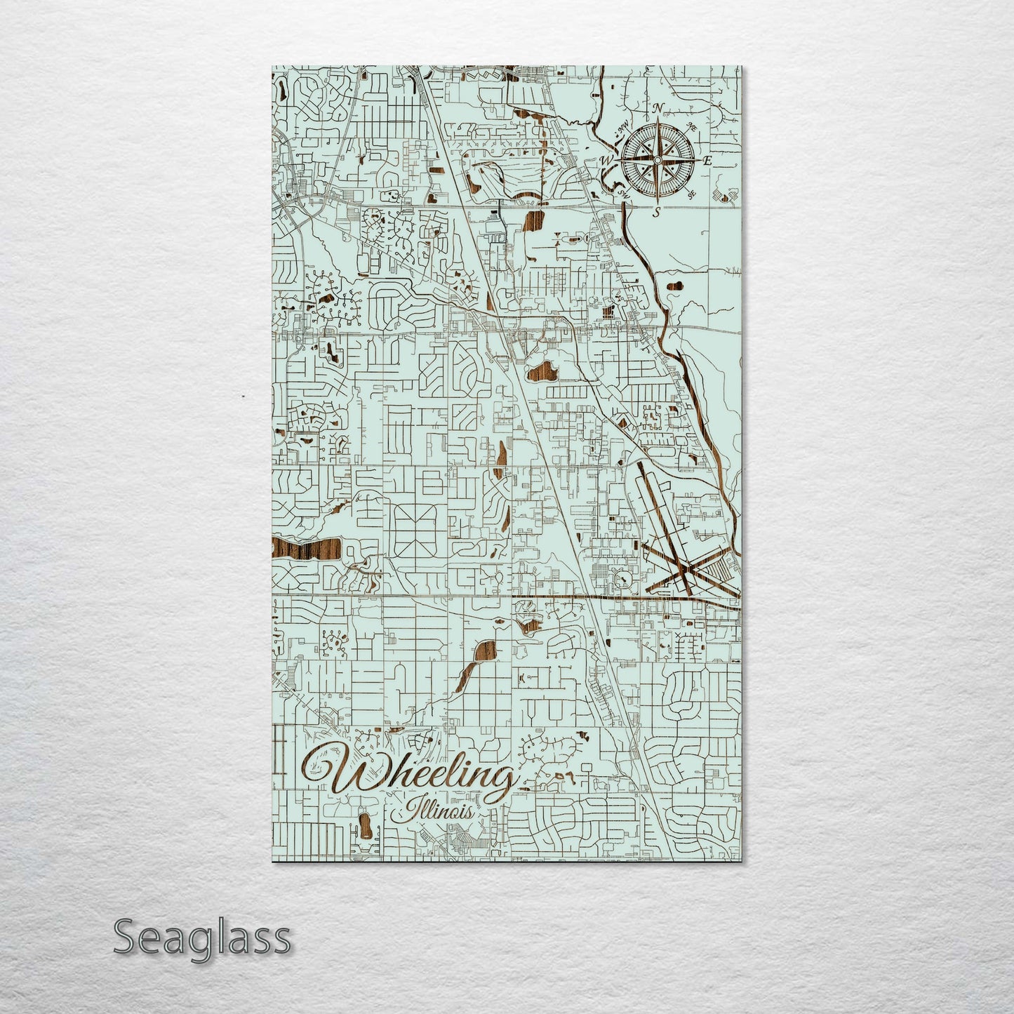 Wheeling, Illinois Street Map