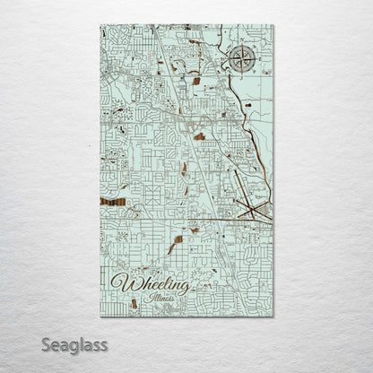 Wheeling, Illinois Street Map