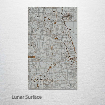 Wheeling, Illinois Street Map