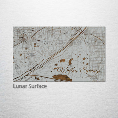 Willow Springs, Illinois Street Map