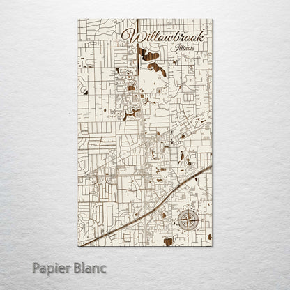 Willowbrook, Illinois Street Map