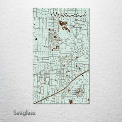 Willowbrook, Illinois Street Map